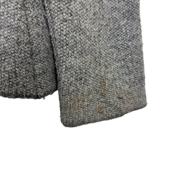 Cocogio Wool Blend Knit Button-Up Blazer Jacket Womens Large Gray Made in Italy - Picture 10 of 10